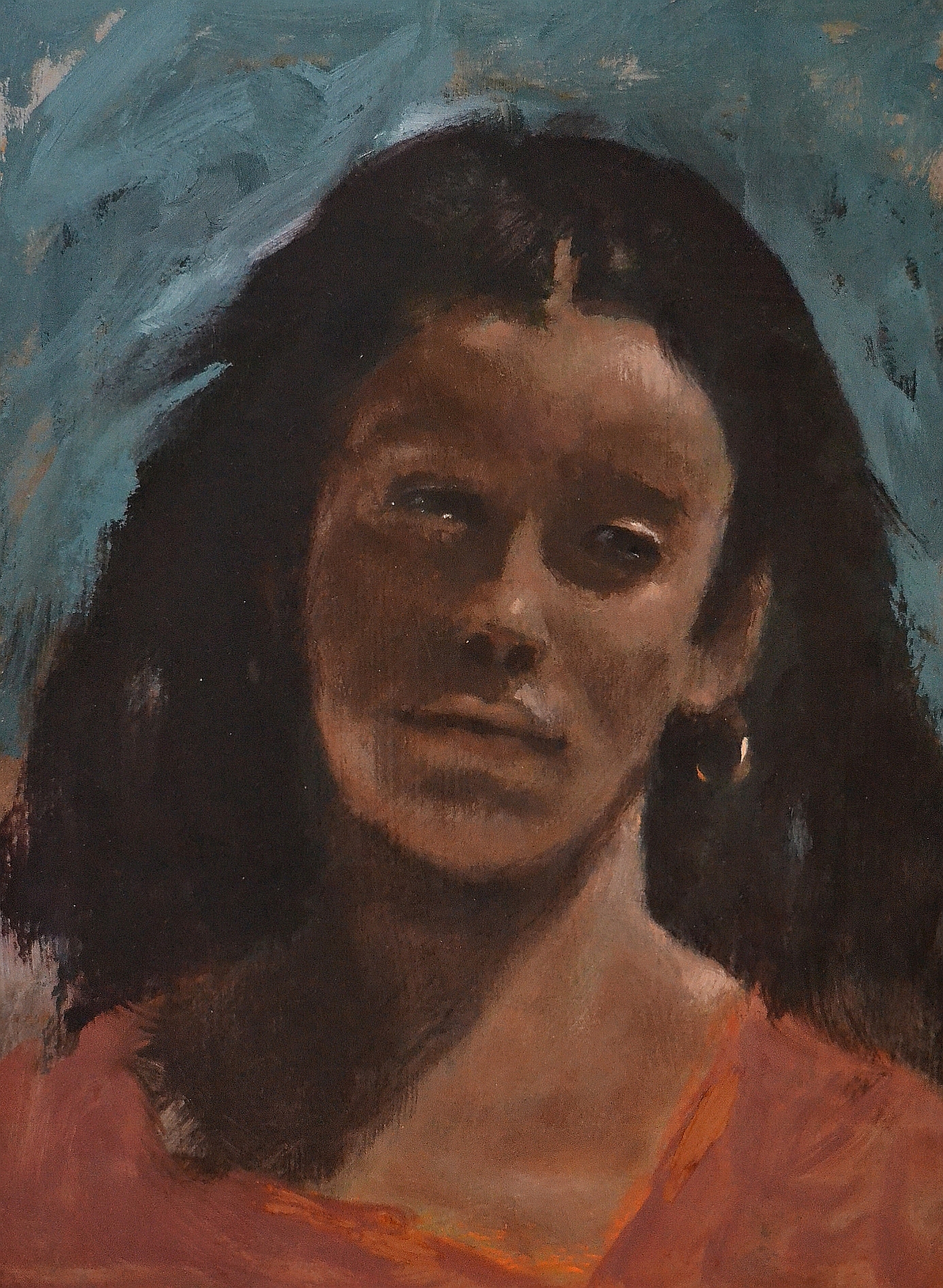 'The Girl From Ipanema', oil 10X8